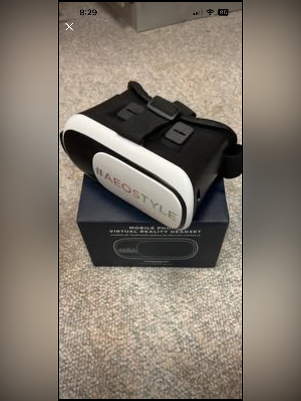 Vintage 2017 NIB Mobil phone virtual reality headset from american eagle